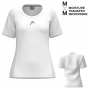 Head CLUB 25 Tech T-Shirt Girls WH - 164